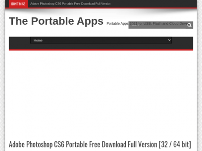 adobe photoshop cs6 portable appz