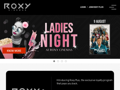 Online Booking Movie Tickets and Movie Times - Roxy Cinemas Dubai