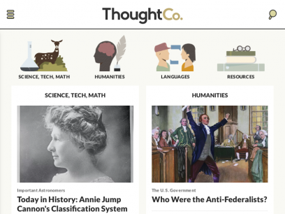 ThoughtCo.com is the World&#39;s Largest Education Resource