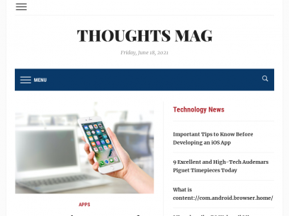 ThoughtsMag - Technoloy News, Tech Updates, Latest Gadgets, Reviews