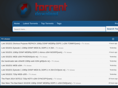 TorrentDownload - Free Torrents Download