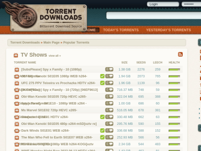 Torrent Downloads - download free torrents!