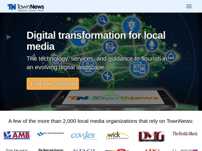 townnews.com | TownNews provides state-of-the-art content management (CMS), digital publishing, advertising, engagement, and video management (VMS) solutions for local media organizations.