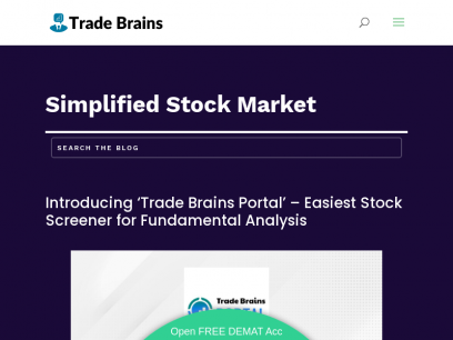 Trade Brains - Simplified Stock Investing for Everyone | Learn to Invest