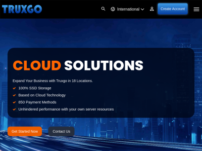 Truxgo Servers | Dedicated Hosting, VPS Server &amp; Resellers ☁️
