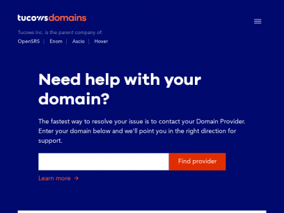 Tucows Domains