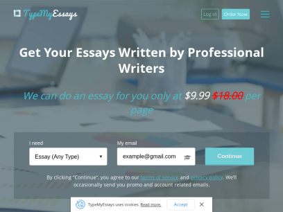 Type My Essay | Write Me an Essay Online | TypeMyEssays.com