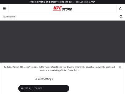 
    UFC Store | UFC Gear, UFC Merchandise and MMA Gear &amp; MMA Merchandise
  