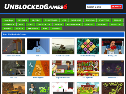 best unblocked game websites