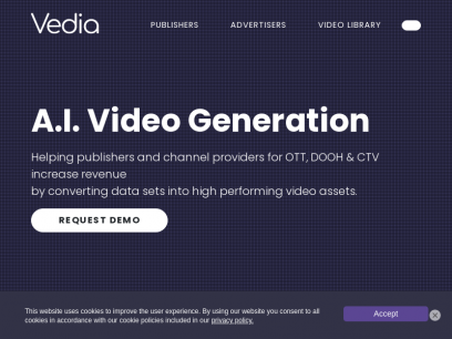 A.I. Video Generation | Vedia