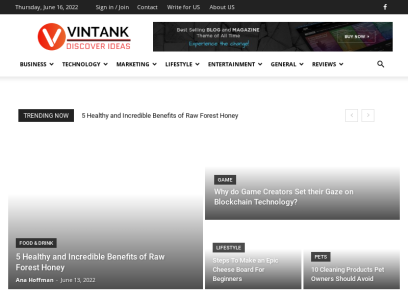 Vintank - Business, Life, Tech, Travel, Education Blog