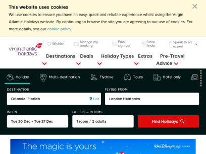 Virgin Holidays | Seize The Holiday