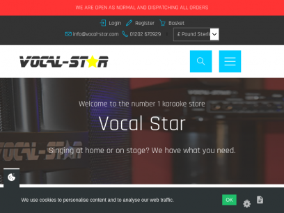 Home Page - Vocal Star Karaoke Ltd