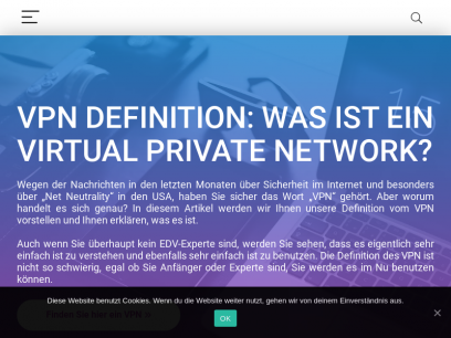 VPN Definition: Was ist ein Virtual Private Network?