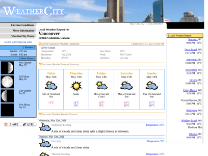 Sites like weatherpage.ca &
        Alternatives