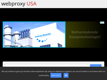 webproxy.to - USA IP web proxy, fast and anonymous!