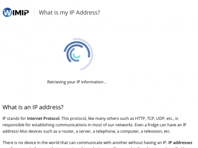 What Is My IP Address? - Check your IP Address (Free)