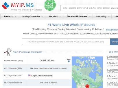 What My IP Address ? Your IP Address Information