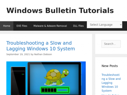 Windows Bulletin Tutorials -