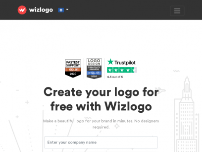 Free Logo Maker &amp; Your Personal Designer - Wizlogo