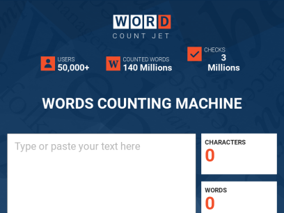 A Tool To Help Counting Words, Characters &amp; Spaces Online