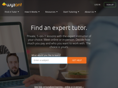 Wyzant: Find Private Tutors at Affordable Prices, In-Person &amp; Online