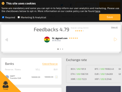 E-Currency Exchange: Perfect Money, Tether, Bitcoin, Sepa