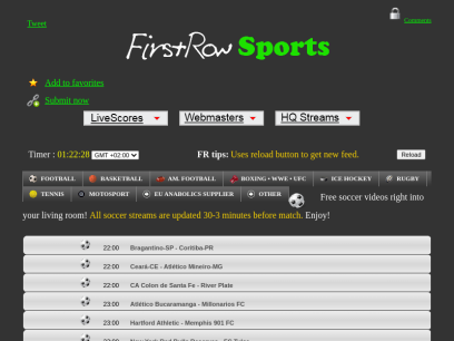 Firstrowsports Live Stream