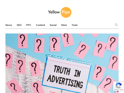 Yellow Pipe - SEO, Search Marketing News and Web Tools