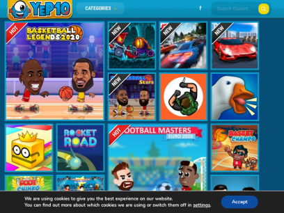 Play Free Online Games on Yep10 | Links to Free Online Games | New games every day!