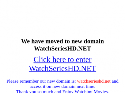 WATCHSERIESHD - WATCH TV SERIES & MOVIES ONLINE