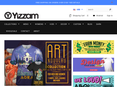 Yizzam - The World&#39;s Best All Over Print T-Shirts, Tanks and More