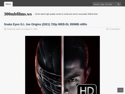 300mbfilms - Movies High quality, Small size, mkv HD