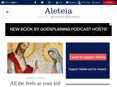 Aleteia — Catholic Spirituality, Lifestyle, World News, and Culture
