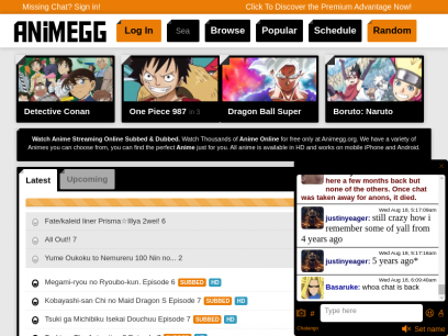 Watch Anime Online - Streaming Subbed HD | Animegg.org
