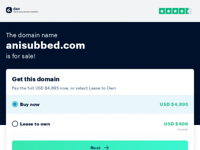 The domain name anisubbed.com is for sale | Dan.com