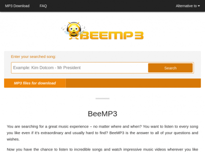 BeeMP3 - Free MP3 music downloads