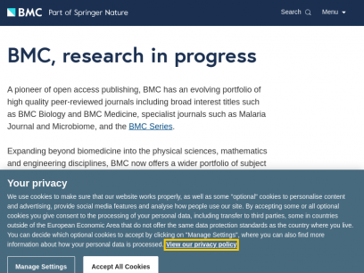 BMC, research in progress