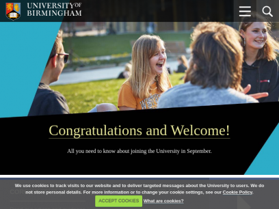 
	University of Birmingham - A leading global university
