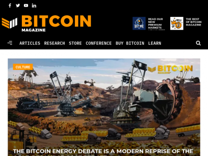 Bitcoin Magazine: Bitcoin News, Articles, Charts, and Guides