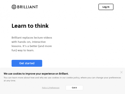 Brilliant | Learn to think