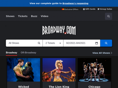 Broadway Tickets | Broadway Shows | Theater Tickets | Broadway.com