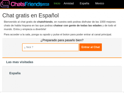 Español chat gratis en Chat En