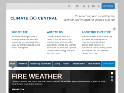 Climate Central: A Science &amp; News Organization
