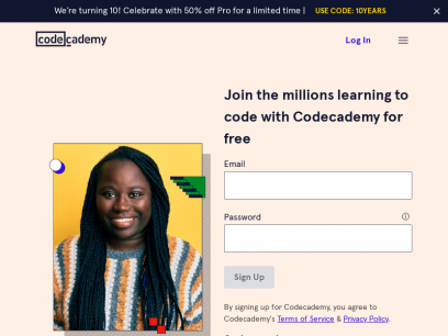 Learn to Code - for Free | Codecademy