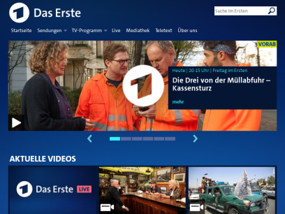 DasErste.de Startseite - Startseite - ARD | Das Erste