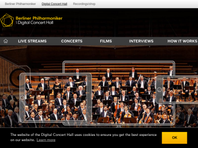 The Berliner Philharmoniker’s Digital Concert Hall