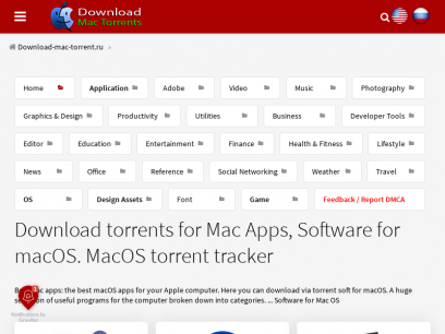 Download torrents for Mac Apps, Software for macOS. MacOS torrent tracker 