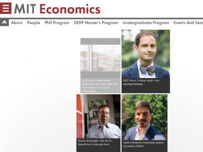 Sites like economics.mit.edu &
        Alternatives