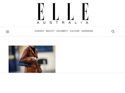 ELLE Australia - Fashion Trends, Beauty Tips, Runway &amp; Celebrity News | ELLE Australia